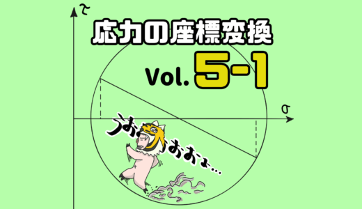 応力の２次元座標変換の公式の使い方・何のために使うのか徹底解説！【材力Vol. 5-1】